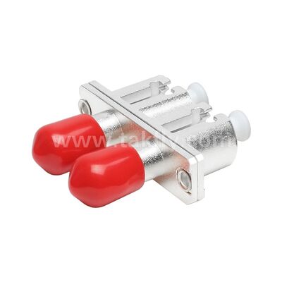 ST-LC Coupler Duplex Metal Hybrid Adapter Female/Female Fibra ottica per Data Center Telecom FTTX