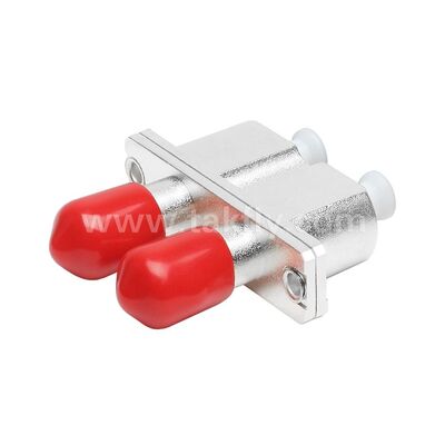 ST-LC Coupler Duplex Metal Hybrid Adapter Female/Female Fibra ottica per Data Center Telecom FTTX