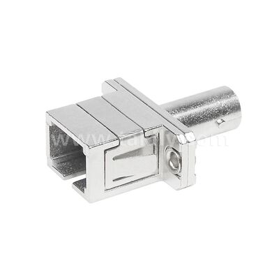 Accoppiatore in fibra ottica ST-SC Simplex Metal Hybrid Adapter Female/Female per Data Center Telecom FTTX