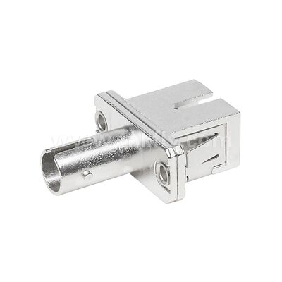 Accoppiatore in fibra ottica ST-SC Simplex Metal Hybrid Adapter Female/Female per Data Center Telecom FTTX
