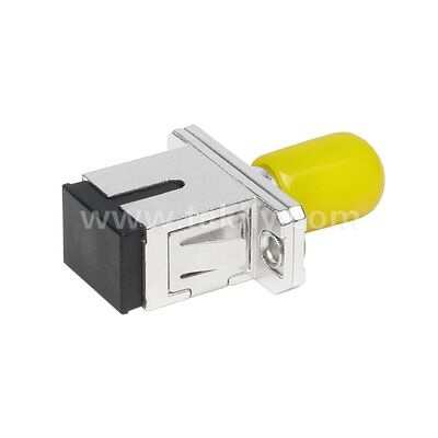 Accoppiatore in fibra ottica ST-SC Simplex Metal Hybrid Adapter Female/Female per Data Center Telecom FTTX