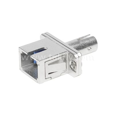 Accoppiatore in fibra ottica ST-SC Simplex Metal Hybrid Adapter Female/Female per Data Center Telecom FTTX