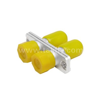 FC-ST Coupler Duplex Metal Hybrid Adapter Female/Female Fiber Optic per Data Center Telecom FTTX