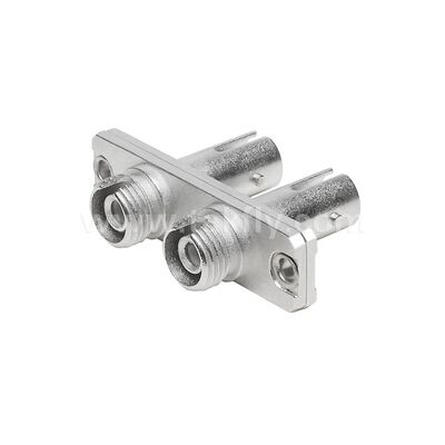FC-ST Coupler Duplex Metal Hybrid Adapter Female/Female Fiber Optic per Data Center Telecom FTTX