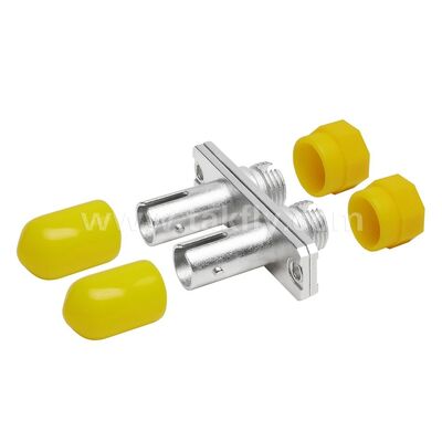 FC-ST Coupler Duplex Metal Hybrid Adapter Female/Female Fiber Optic per Data Center Telecom FTTX