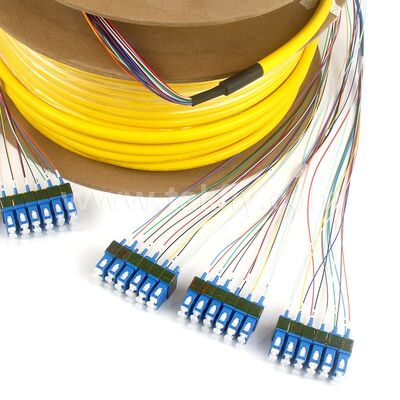 Cavi patch in fibra ottica Cavo patch preterminato SC-SC a 36 core per data center delle telecomunicazioni