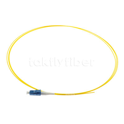 LC Simplex Single Mode Fibra Ottica Pigtail 1m 2m 3m Lunghezze, 0,9mm Tight Buffer