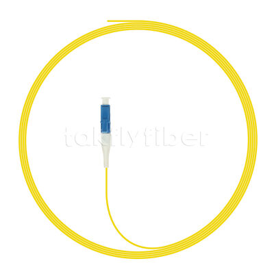 LC Simplex Single Mode Fibra Ottica Pigtail 1m 2m 3m Lunghezze, 0,9mm Tight Buffer