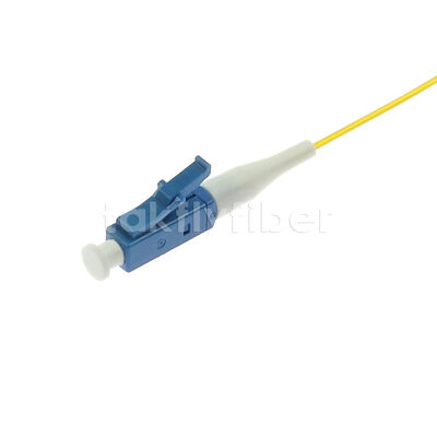 LC Simplex Single Mode Fibra Ottica Pigtail 1m 2m 3m Lunghezze, 0,9mm Tight Buffer