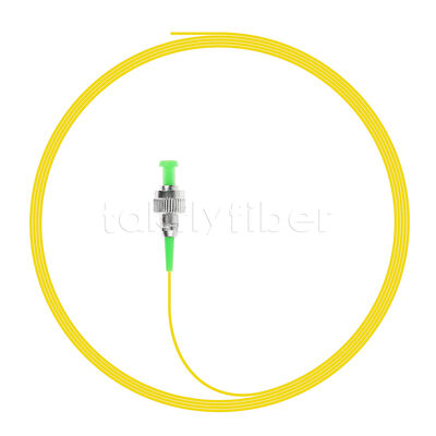 FC Simplex Optical Pigtail Single Mode 9/125μm, 1m/2m/3m Lunghezza, 0,9mm/2,0mm/3,0mm, PVC/LSZH Giacca