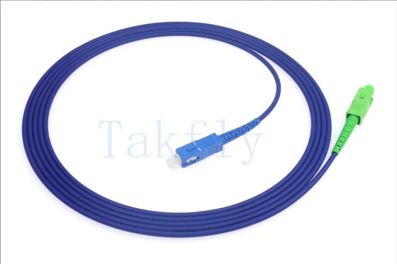 Cavo patch in fibra armato | Tubo in acciaio inossidabile e rinforzo in Kevlar | Insensibile alla piegatura per FTTH, data center e reti industriali