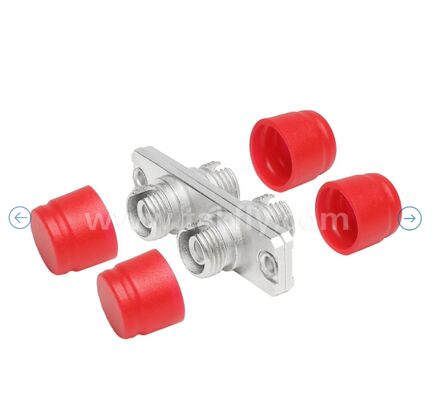 Adattatore metallico FC    Tipo rettangolare, accoppiatore FC a bassa perdita per cablaggio in fibra ottica