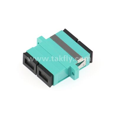SC Adapter SM/MM, opzione flange duplex, -40°C a 85°C, 0,2 dB IL