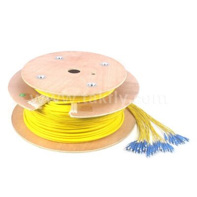 Cavi patch in fibra ottica Cavo patch breakout preterminato SC-SC da 48 core per data center delle telecomunicazioni