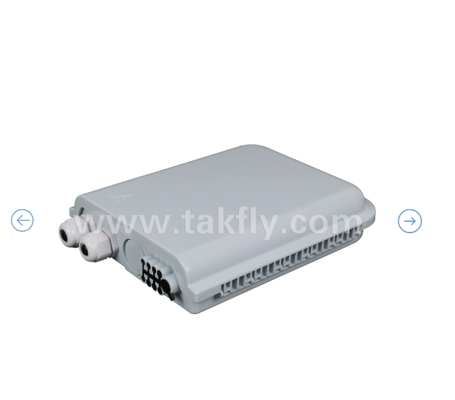 FTKS-1805-8E Box di terminazione con 8 PCS SC/UPC SM SX adattatore e pigtail completamente installato