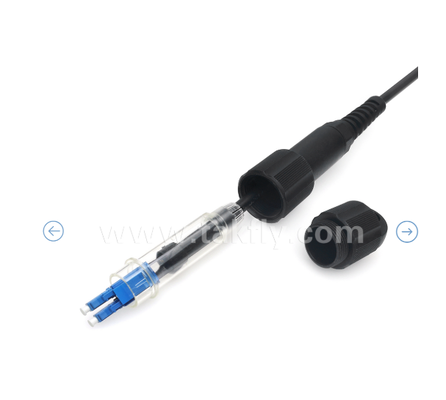IP67 LC-LC Duplex Patch Cord impermeabile ️ Cable GYFJH per esterni, pronto per ambienti difficili