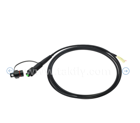 Mini SC IP67 Pigtail impermeabile GJYFXJH, Outdoor Fiber Pigtail