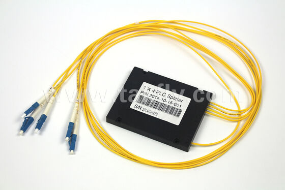 Versatile ABS Box PLC Splitter da 1×2 a 1×64, bassa perdita, ampia temperatura, personalizzabile