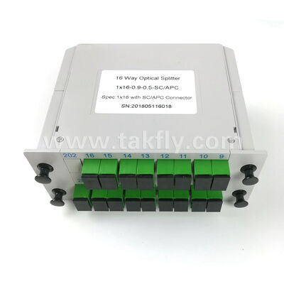 LGX Box PLC Splitter ️ Impressione standardizzata da 1×2 a 2×64, compatibile con connettori SC/LC