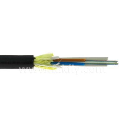 Cavo in fibra ottica autoportante completamente dielettrico ADSS-100M – 4/6/12/24/48/96 fibre, portata 100 m, installazione aerea autoportante