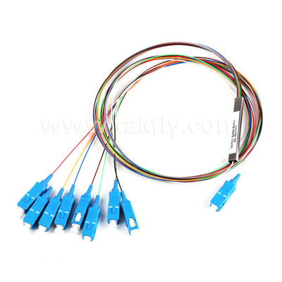 Splitter ottico PLC da 1×2 a 2×64, G.657A1/G.652D Compatibile