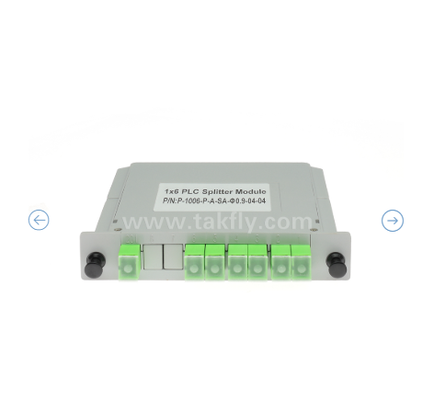 Splitter PLC LGX – Tecnologia con substrato al quarzo, configurazioni 1×N / 2×N, per sistemi di rete ottica passiva (PON)
