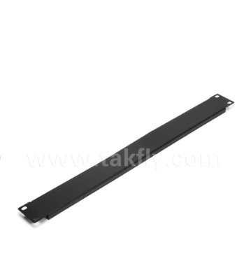 Pannello patch vuoto 1U – Pannello di riempimento per montaggio su rack da 19".