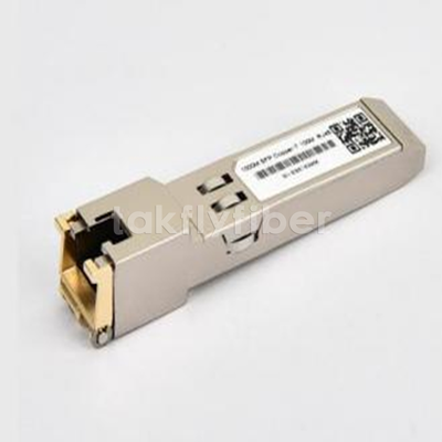 Modulo RJ45 Gigabit SFP 1000BASE-T Trasmettitore SFP in rame con 1,25 Gbps e bassa EMI