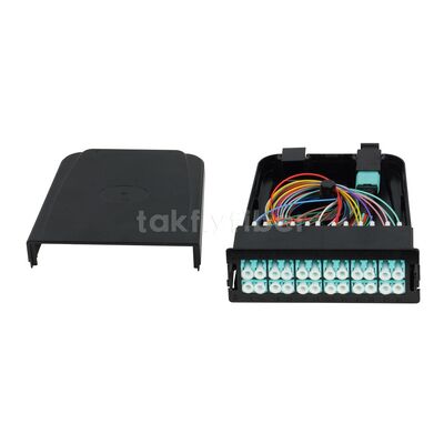 Takfly 1U/2U Sliding Patch Panel – High-Density Plug-and-Play MTP/MPO to LC Cassette for Up to 192 Fibers