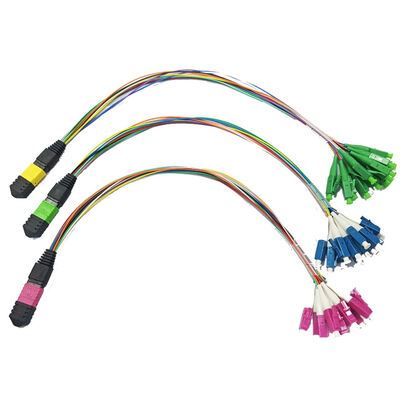 MPO MTP High‑Density Multi‑Fiber Patch Cord – 8/12/24 Cores, Low Loss, 500 Mating Cycles, IEC & TIA Compliant