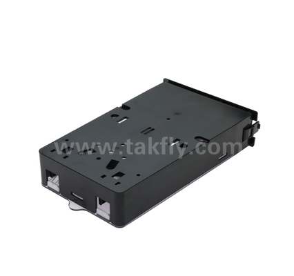 Pre‑terminated Cassette Module – TK‑HRM‑04, 12C/24C, Dual‑Mode: LC Pigtail Fusion or MPO‑LC Cassette Management, Plug‑and‑Play for Data Center Cabling