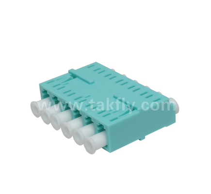 Adaptatore LC 6-Way 6 in 1 LC Duplex, adattatore a fibra ad alta densità, bassa perdita di inserimento, per data center e FTTx High-Density Patching