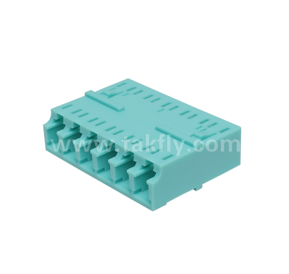 Adaptatore LC 6-Way 6 in 1 LC Duplex, adattatore a fibra ad alta densità, bassa perdita di inserimento, per data center e FTTx High-Density Patching