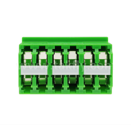 Adaptatore LC-LC ad alta densità a 12 porte   12 core, trasmissione dati multicanale, bassa perdita di inserimento, per data center e reti a fibra ad alta velocità