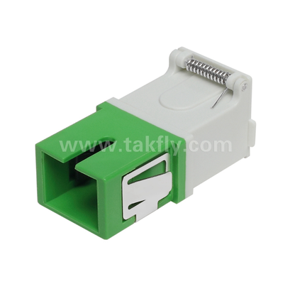 Adapter SC Simplex con copertura esterna e persiana anteriore