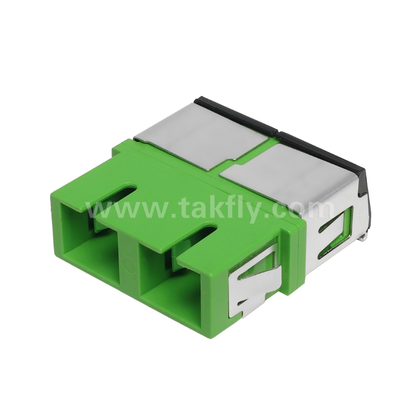 Adattatore duplex SC con otturatore anteriore - Copertura esterna per protezione da polvere e laser, resistente alle alte e basse temperature