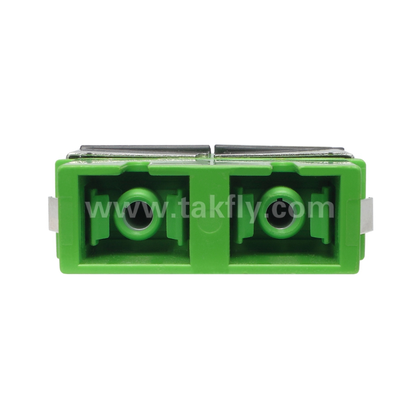 Adattatore duplex SC con otturatore anteriore - Copertura esterna per protezione da polvere e laser, resistente alle alte e basse temperature