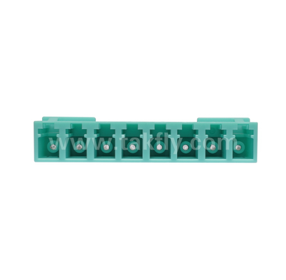 Adattatore LC a 8 vie – Duplex LC 8 in 1, adattatore in fibra ad alta densità, bassa perdita di inserzione, per data center e patching FTTx ad alta densità