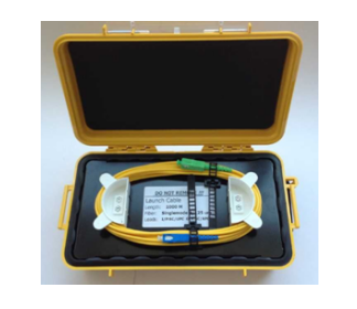 Reflectometro ottico a dominio temporale Launch Cable Box.