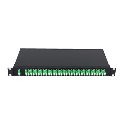 OEM 1U 19Inch 2x64 Rack Mount LC Fiber Optic PLC Splitter per Data Center FTTx