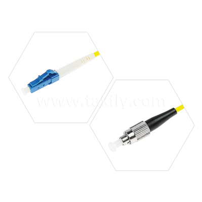 Cavo patch in fibra ibrida LC-FC: simplex/duplex, monomodale e multimodale, per un'interconnessione di rete flessibile