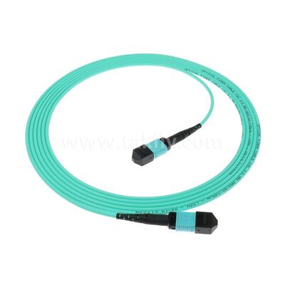 MPO MTP Patchcord Multimode OM3 Trunk Cable 12F Fibra ottica per data center AI Telecom Cabling