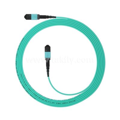 MPO MTP Patchcord MM OM3 Cavo trunk 12F Fibra ottica per cablaggio telecomunicazioni AI data center