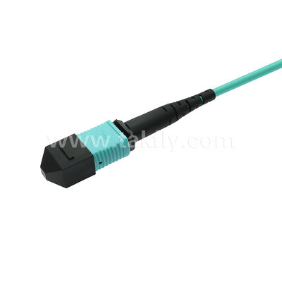 MPO MTP Patchcord MM OM3 Cavo trunk 12F Fibra ottica per cablaggio telecomunicazioni AI data center