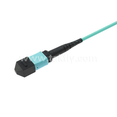 MPO MTP Patchcord MM OM3 Cavo trunk 12F Fibra ottica per cablaggio telecomunicazioni AI data center