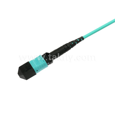 MPO MTP Patchcord MM OM3 Cavo trunk 12F Fibra ottica per cablaggio telecomunicazioni AI data center