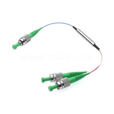 Polarizzazione mantenimento filtro PM in fibra ottica WDM per ICT AI Computing
