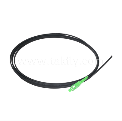 SC/APC FTTH Pigtail Flat Drop da Esterno – Simplex, Pre-connettorizzato, Design Anti-vibrazione per un Rapido Dispiegamento sul Campo