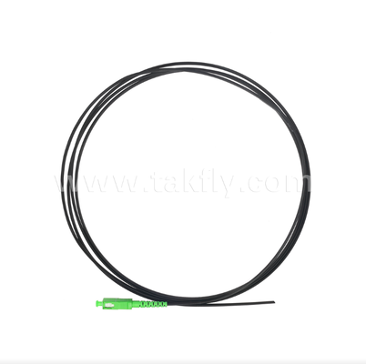 SC/APC FTTH Pigtail Flat Drop da Esterno – Simplex, Pre-connettorizzato, Design Anti-vibrazione per un Rapido Dispiegamento sul Campo