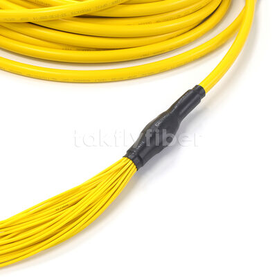 Cavo Trunk MPO Amphenol Personalizzato da 288 Fibre Singlemode OS2 con Perdita di Inserzione Massima di 0.35dB per Data Center